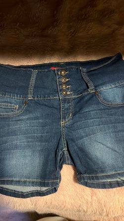 Women's High-Waist Denim Jean Shorts
