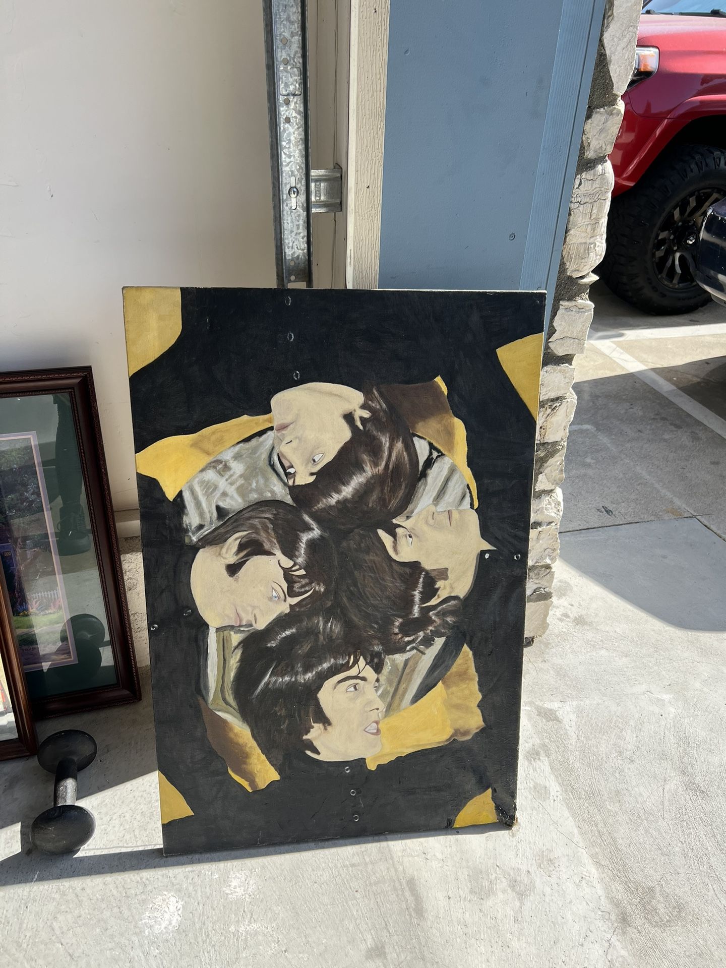 The Beatles Hand painted Original Artwork