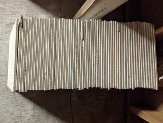 CERAMIC TILES 
Marca Corona- 58 x 12 x 12 whole tiles in the first picture. 