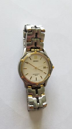 Seiko Watch- Men's Silver/Gold