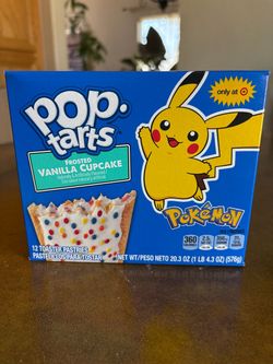 Pop-Tarts Pokémon Frosted Vanilla Cupcake 12-Pack