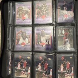 9 Card Michael Jordan Lot 