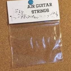 Air Guitar Strings 