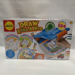 Draw Like A Pro Alex Toys 6+ 124 Slides! Make A Flip Book! Draw A Scene! 2008