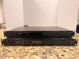 YAMAHA SPX90Ⅱ Rack Mount Reverb Effects Processor tested working  ( $195 each )