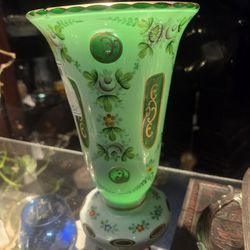 Green Glow   Vase 