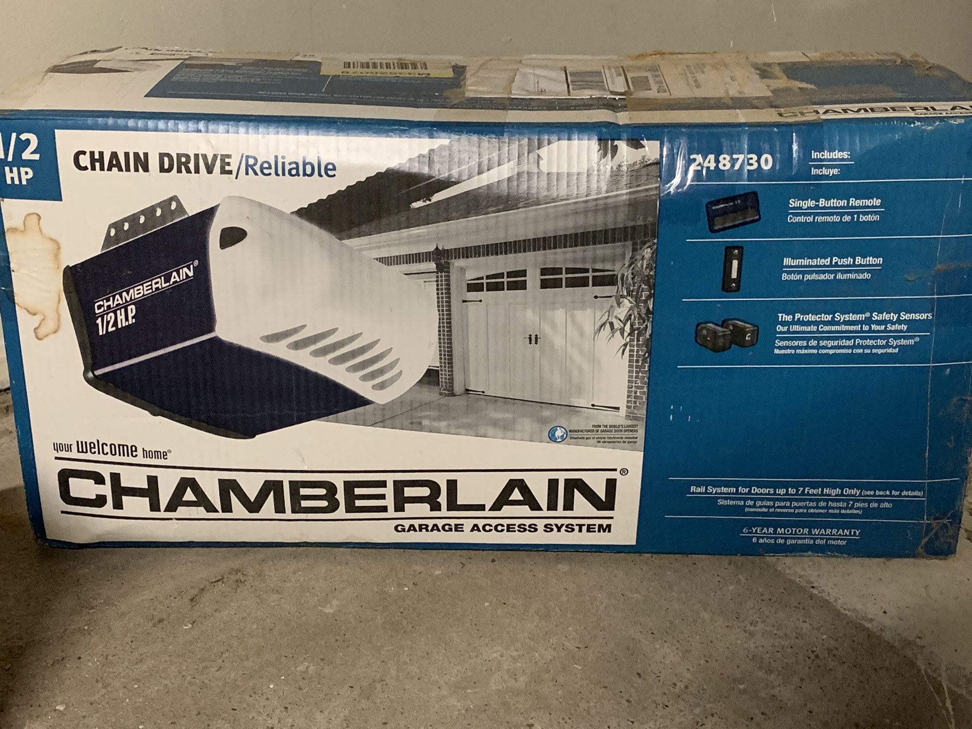 Chamberlain Garage Door Opener.