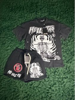 Hellstar Tee and Shorts Set