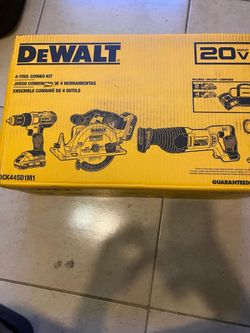 DeWalt 4 and 1 combo