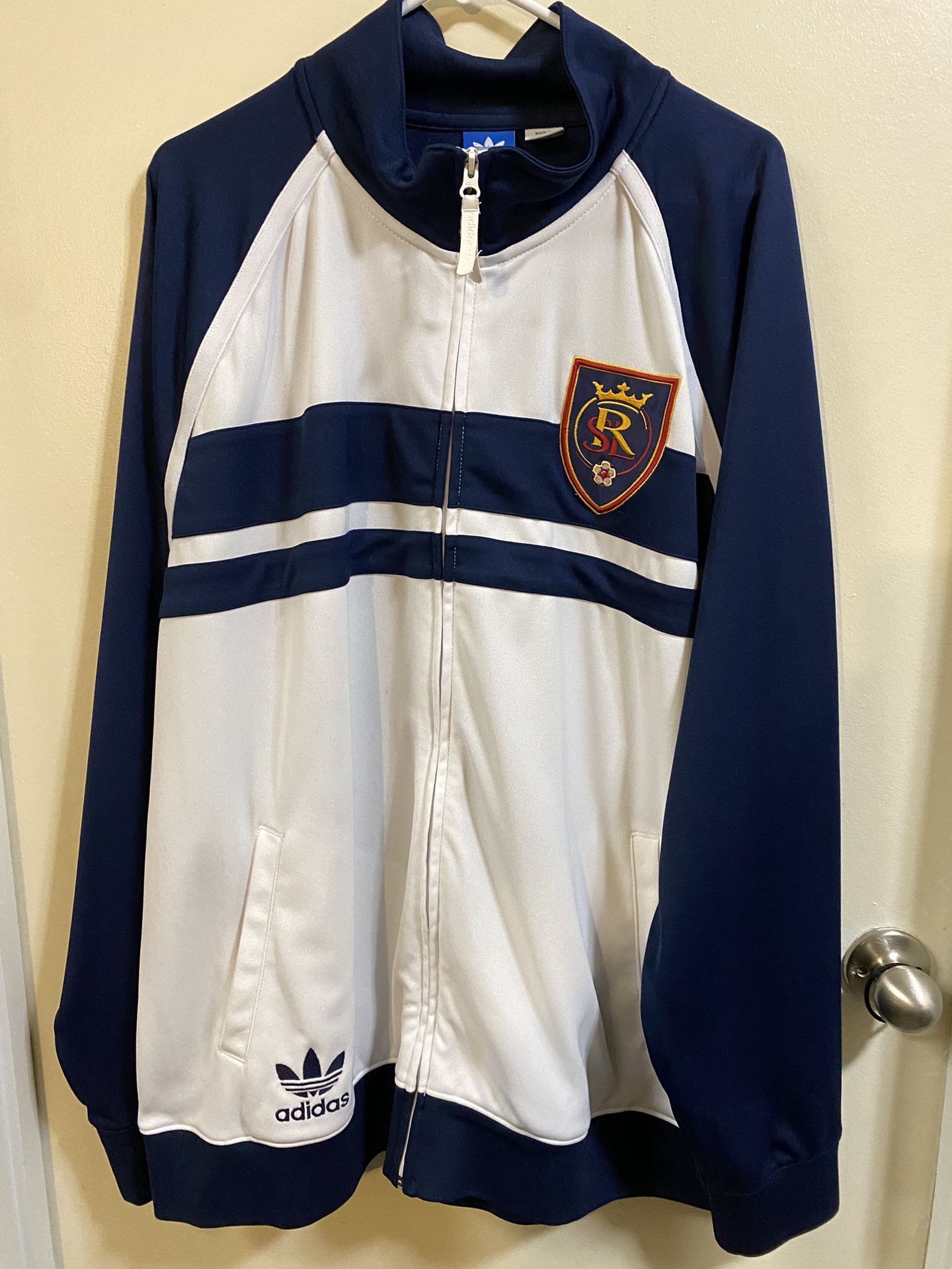 Adidas RSL Sweater  Size 2x Blue And White
