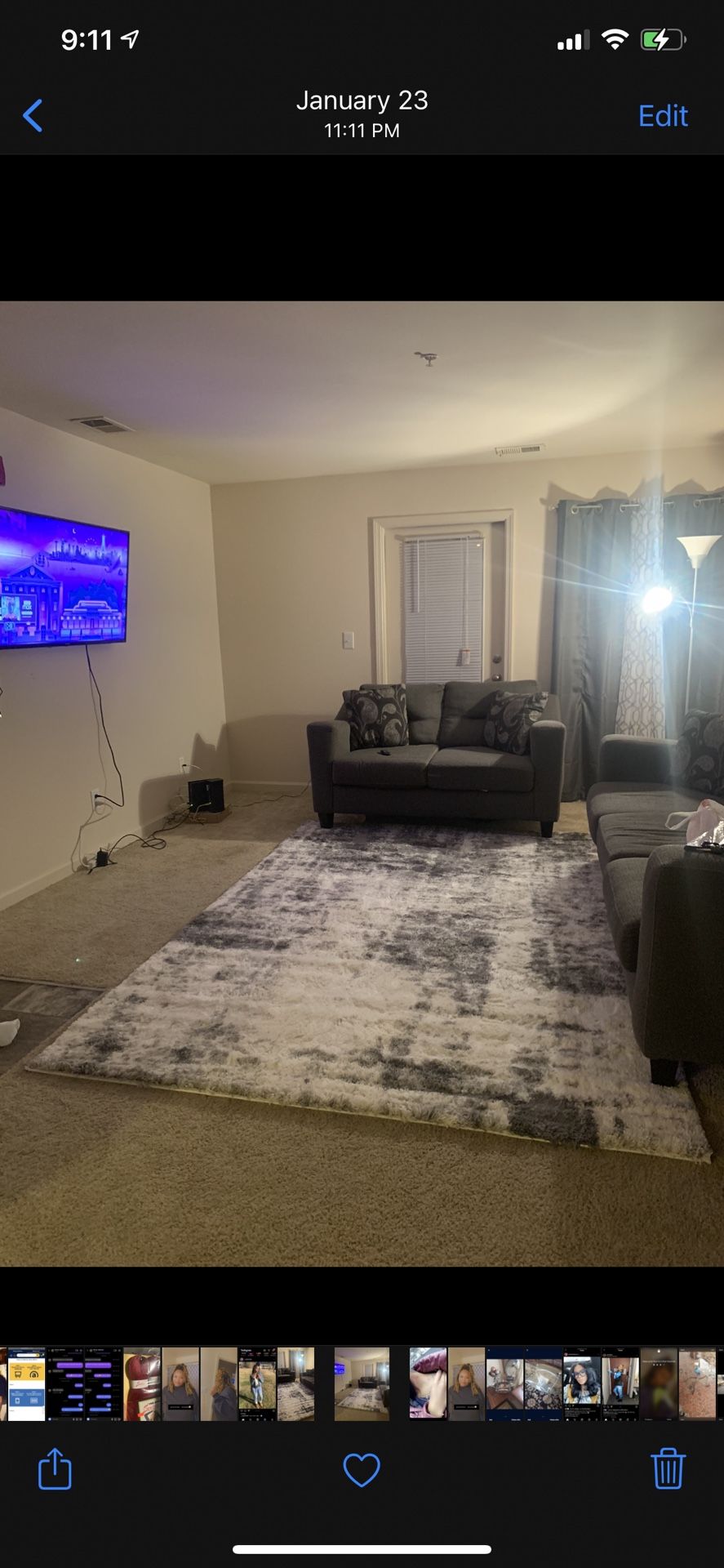 grey couches