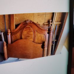 Queen Headboard And Frame  And New Mattress Pillow Top With Box Springs Can Deliver 