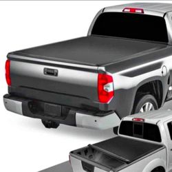 07-21 Toyota Tundra Soft Roll Up Tonneau Bed Cover Tapadera