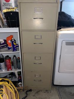 4-Drawer Metal Filing Cabinet