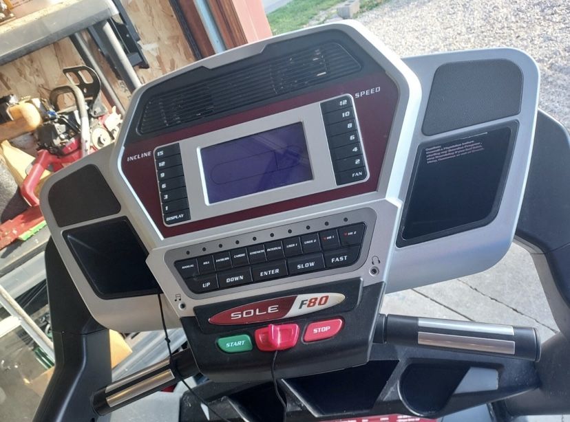 Sole F80 Folding Treadmill