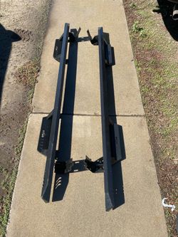 Truck side steps, sliders,
