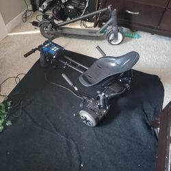 Hoverboard Go-kart With 2 Batteries And Suspension 