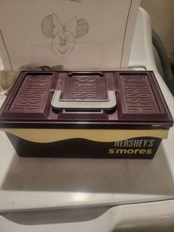 Vintage Hershey's S'mores Storage Caddy Box with Removable Tray - Complete