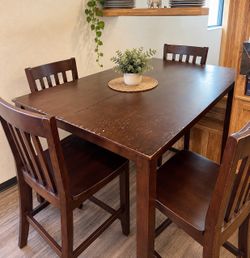 Table and chairs