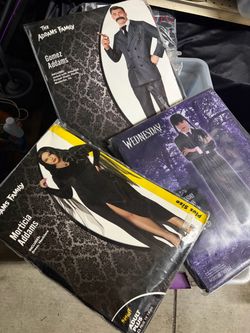 New  Adams - Wednesday Gómez  - Halloween costumes New