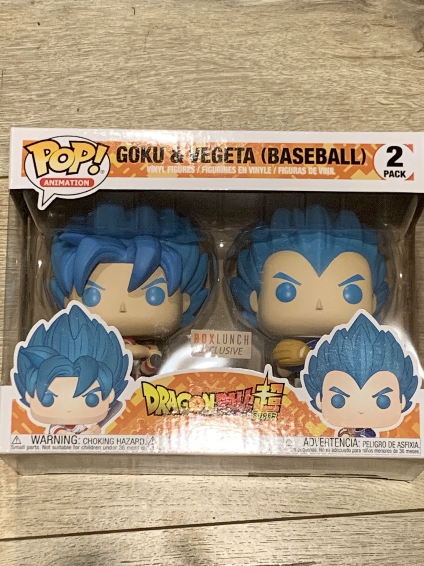 Pop Goku & Vegeta (baseball)