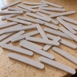5 pack 80/100 grit Nail filers bundle
