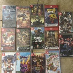 Nintendo Switch Games $20 Each One Price Firm