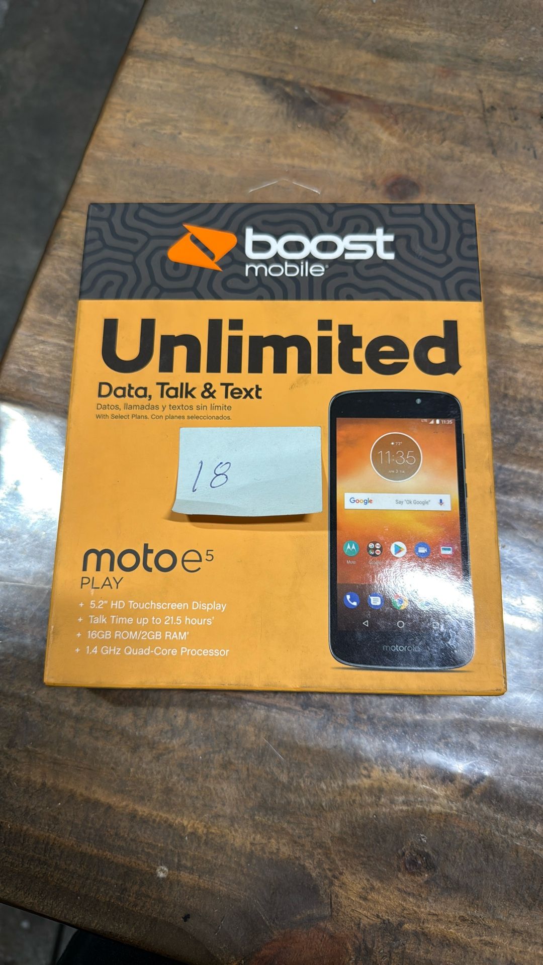 MOTO E 5 Play - Bost