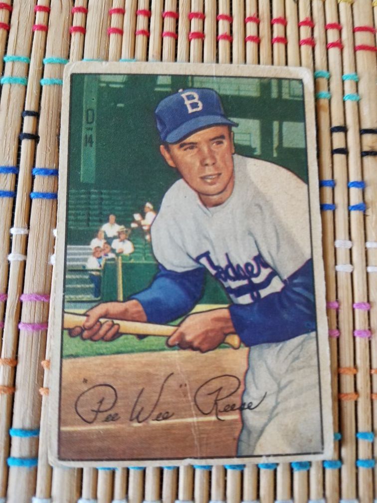 1952 Bowman Card - Pee Wee Reese