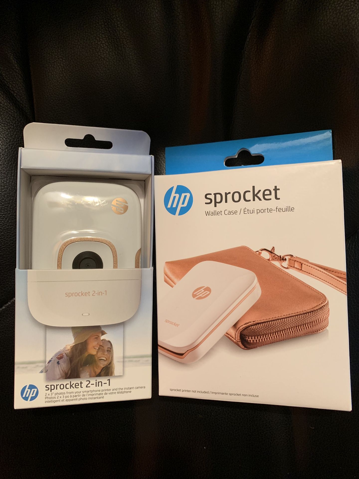 Sprocket 2-in-1 Photo Printer with case