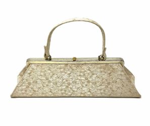Vintage Metallic Clutch Purse