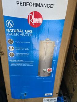 Water heater gas brand new