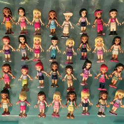 LEGO Friends Mini Figures Lot Of 40
