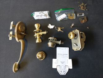 Keyed Front & Garage Handle and Deadbolt