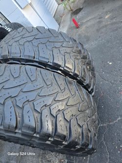2 Used Tires Lt37x13.50r17 Toyo MT Open Country $150.00 both