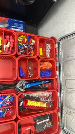 Box Of Different Electrical Stuff