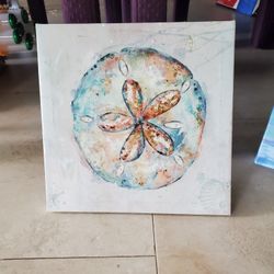 12 By 12 Starfish On Canvas 