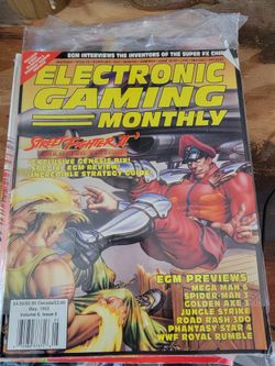 Electronic Gaming Monthly EGM Video Game Magazine 46 May 1993 Street Fighter 2