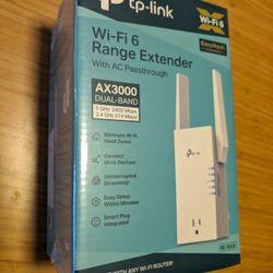 TP-Link RE765X AX3000 WiFi 6 Range Extender