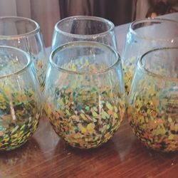 Mexican Hand Blown Confetti  X 6