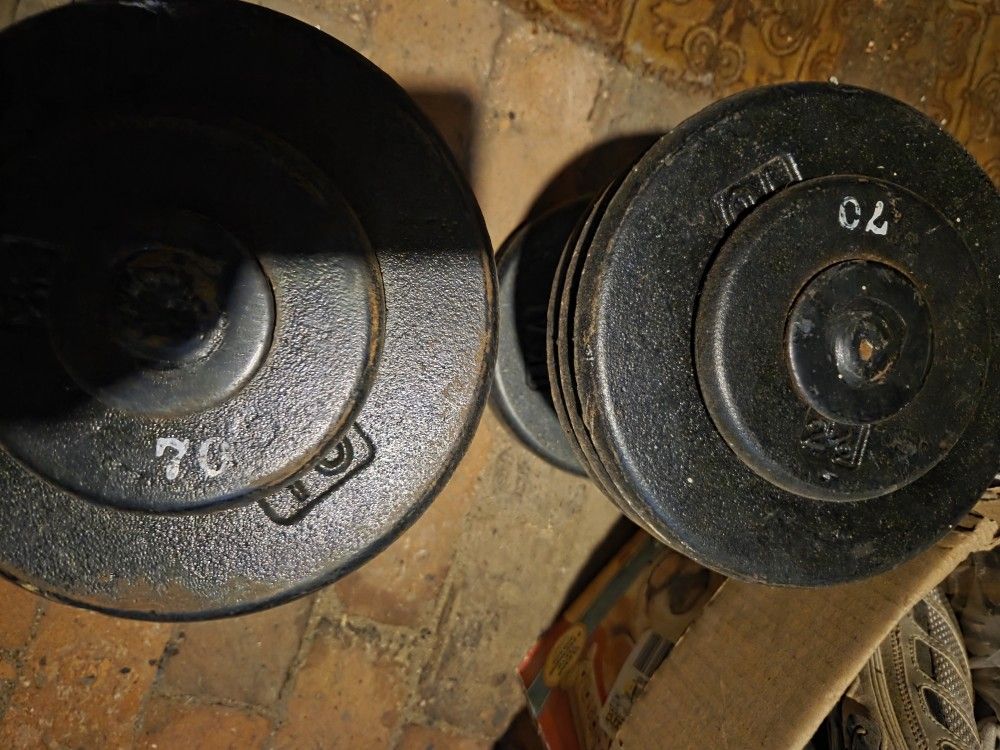 USA PRO FIXED COMMERCIAL GRADE DUMBBELLS