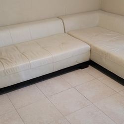 Leather Sectional