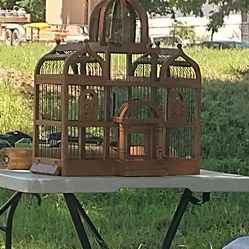 Vintage Victorian Bird Cage
