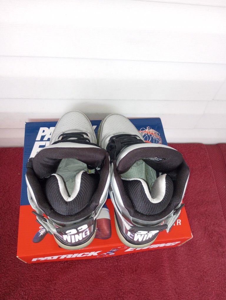 Ewing Athletics 33 HI Platinum/Black Patrick Ewing Basketball Shoes size 9.5 Ewing Athletics 33 HI Platinum/Black Patrick Ewing  main image 3