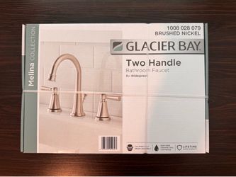 Glacier Bay Melina Two Handle Bathroom Faucet