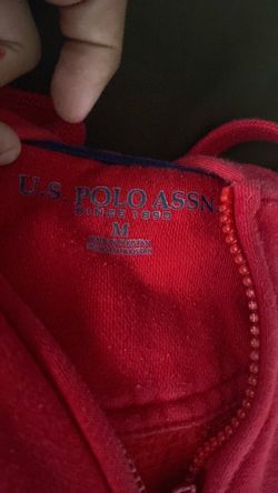 Polo sweater zip up