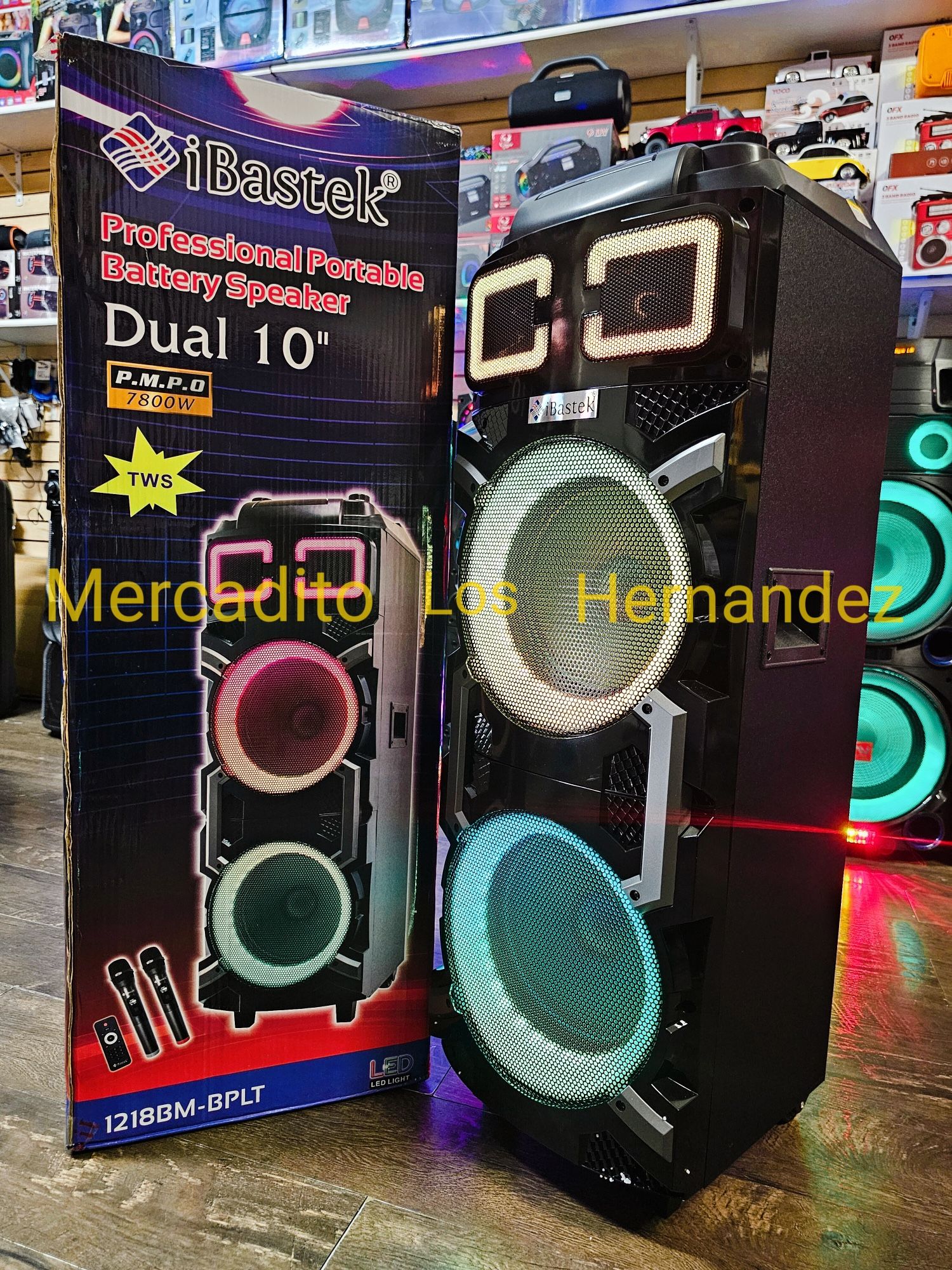 Rechargeable 🔋10" Woofers - New In Box 7800w Bluetooth Speaker ❗️BEST SOUND❗️Mega bass