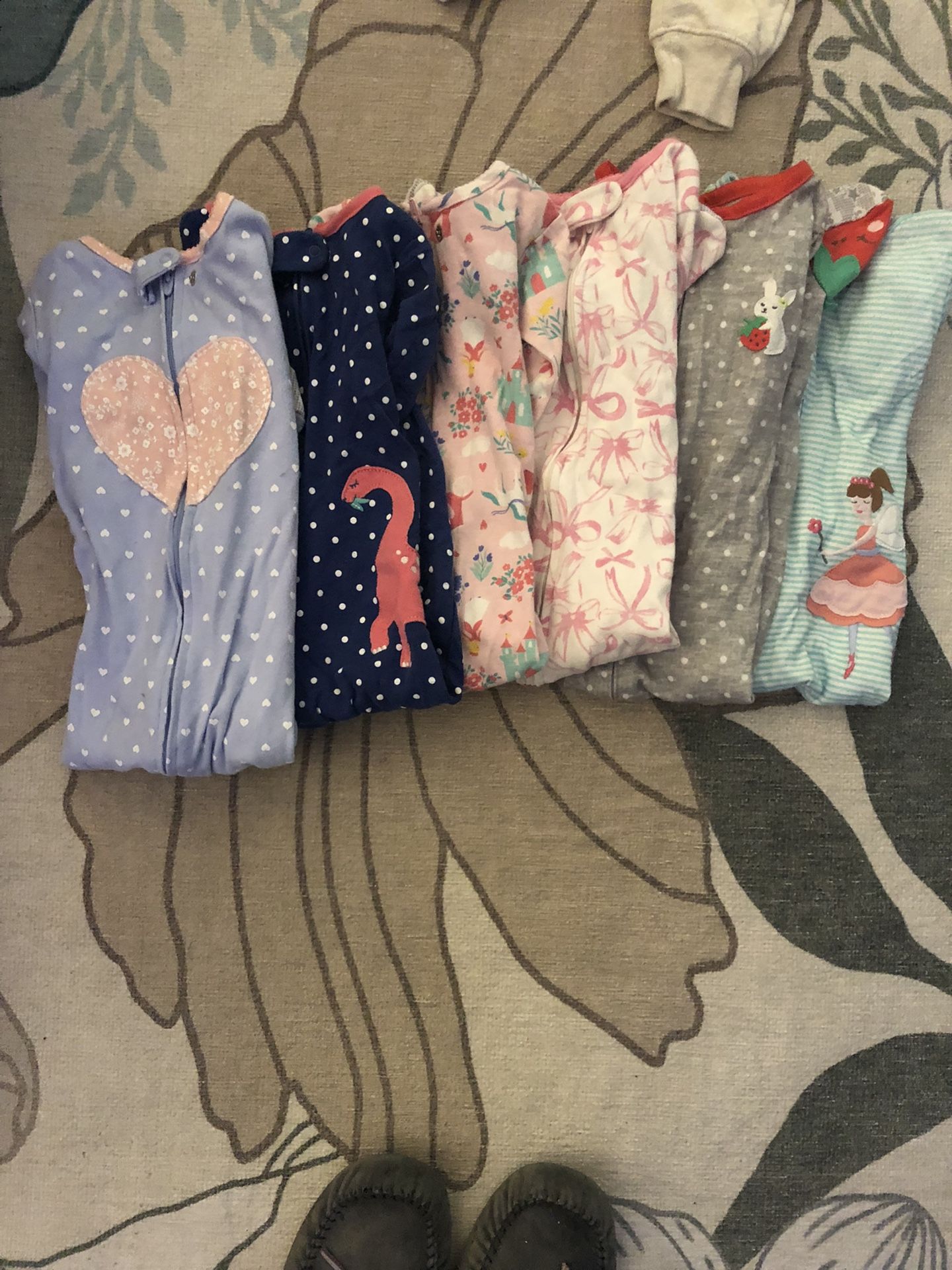Six Sets 18month Pajamas