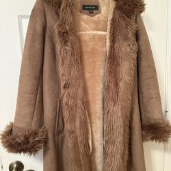 Jones Of New York Faux Warm Coat