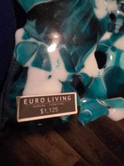 Turquoise multicolor table placements